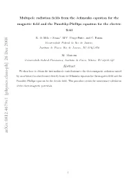 Arxiv:0812.4679V1 [Physics.Class-Ph] 26 Dec 2008 Fteeetoantcpotentials