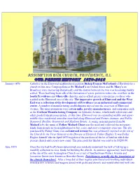 Assumption Bvm Church, Providence, R.I