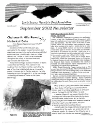 September 2002 Newsletter