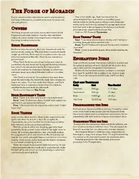 The Forge of Moradin