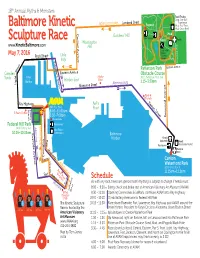 2016 Baltimore Kinetic Sculpture Race Spectator's Guide