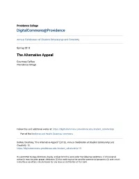The Alternative Appeal