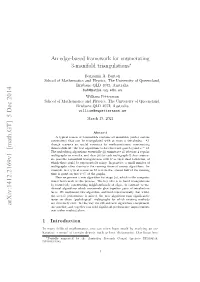 An Edge-Based Framework for Enumerating 3-Manifold Triangulations∗