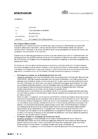 4.3 Memo OV Meldpunt CDA Vijfheerenlanden