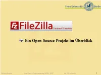 Ein Open-Source-Projekt Im Überblick