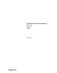 Security Guide Release 21.0.2 F10645-01