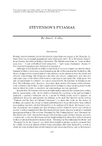 Stevenson's Pyjamas