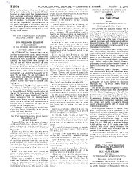 CONGRESSIONAL RECORD— Extensions of Remarks E1874 HON