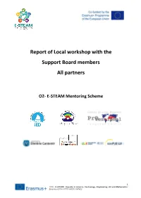 Report of Local Workshop with the Support Board Members All Partners