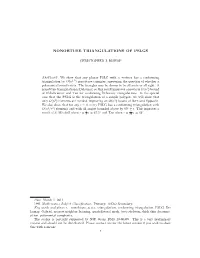 Nonobtuse Triangulations of Pslgs