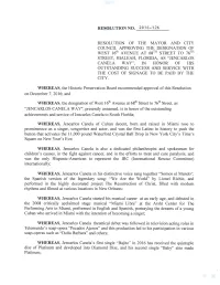 Resolution No. 2016-126 Resolution of the Mayor