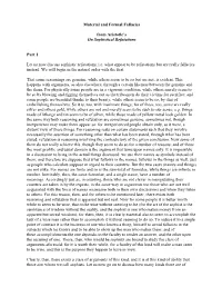 Selections from Sophistical Refutations