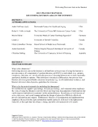 Chapter H: Delivering Decision Aids on the Internet