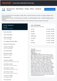 4 Bus Time Schedule & Line Route
