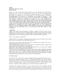 ADOBE Adobe Flash Media Live Encoder Software License NOTICE to USER: PLEASE READ THIS SOFTWARE LICENSE AGREEMENT (“AGREEME
