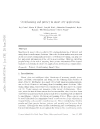 Crowdsensing and Privacy in Smart City Applications