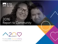 Report to Community