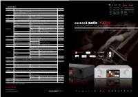 Specification the Reference Pure Digital Music Server, CD Ripper