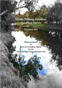The Middle Pallinup Report 2017