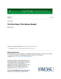 The Fisher King in That Hideous Strength