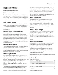 Design Studies 1
