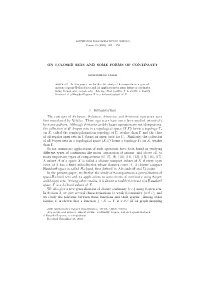 ON Θ-CLOSED SETS and SOME FORMS of CONTINUITY 1. Introduction the Concepts of Δ-Closure, Θ-Closure, Δ-Interior and Θ-Interi