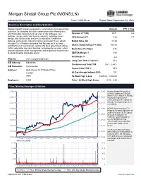 Morgan Sindall Group Plc (MGNS:LN)