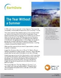 The Year Without a Summer