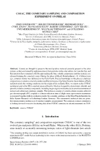 Cosac, the Cometary Sampling and Composition Experiment on Philae