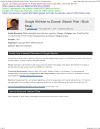 Google Hit Hider by Domain (Search Filter / Block Sites) for Greasemonkey