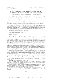 On the Resilience of Hamiltonicity and Optimal Packing of Hamilton Cycles in Random Graphs*