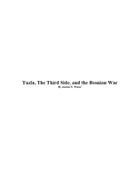 Tuzla, the Third Side, and the Bosnian War by Joshua N