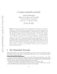 Arxiv:Math/0009240V1
