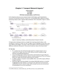Chapter 4 Transport Network Aspects 1