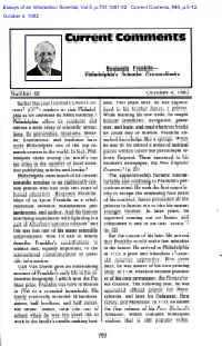 Essays of an Information Scientist, Vol:5, P.703,1981-82 Current