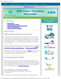IEEE Future Directions Newsletter