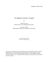 Problems in Interpreting Growth Accounts