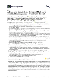 Advances in Chemical and Biological Methods to Identify Microorganisms—From Past to Present