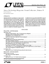 AN66-1 Application Note 66