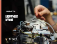 Endowment Report