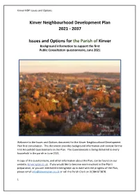 Kinver NDP Issues and Options