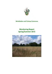 Monitoring Report Spring/Summer 2015 Contents