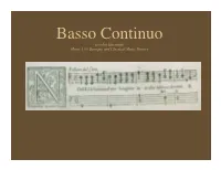 2. Basso Continuo [PDF]