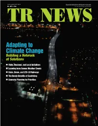 Adapting to Climate Change: Building a Network of Solutions