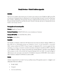 Kotayk Province – Under2 Coalition-Appendix