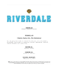 Riverdale High Faces an Uncertain Future