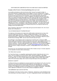 Supplementary Submission from Highlands and Islands Enterprise