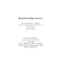 Transition-Edge Sensors