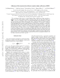 Arxiv:1908.10231V2 [Nucl-Th] 25 Oct 2019 Could Disentangle the Background from the Signal