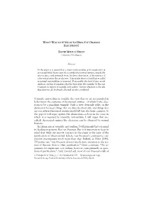 What Would It Mean to Directly Observe Electrons?